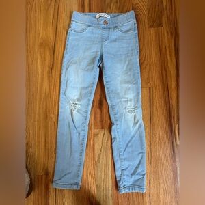 Light Blue Distressed girls Jeans